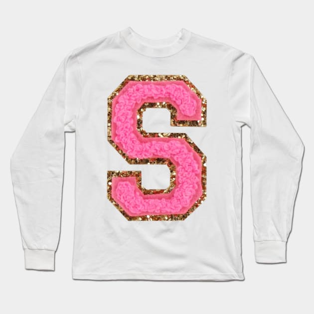 Preppy S Letter Long Sleeve T-Shirt by DiorBrush